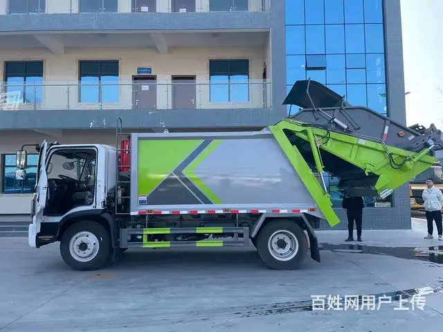 东风福瑞卡9方12方社区垃圾清运车现货低价清仓 - 图片 4