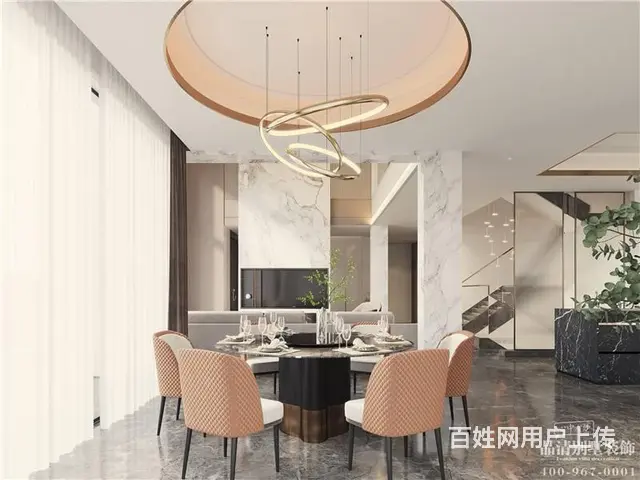 常州别墅装修：客厅布局，家一定要有核心区 - 图片 3