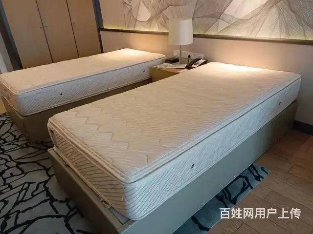 星级酒店上千张二手床铺床垫家具低价处理 - 图片 7