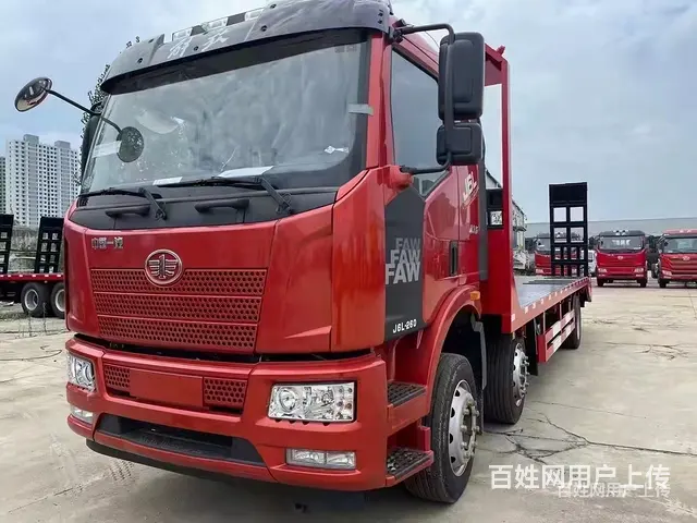 解放板长7.6米挖机平板运输车 质量可靠 - 图片 4