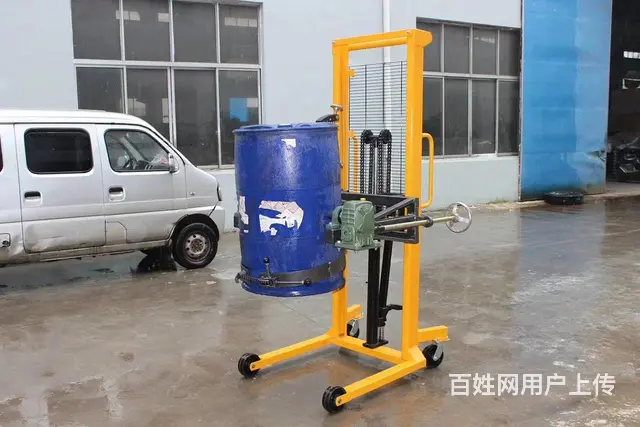 沈阳油桶倒料车,油桶堆高车,咬嘴油桶车-沈阳兴隆瑞 - 图片 4