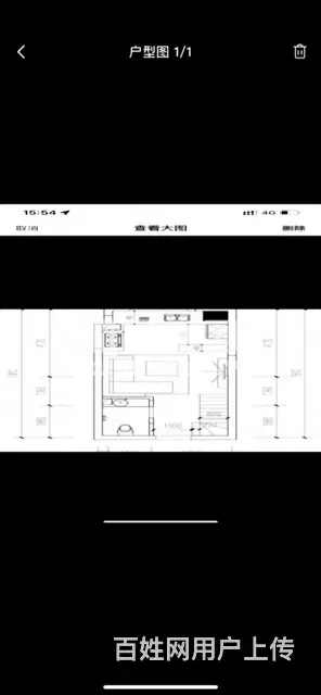 中骏城东万达旁一房带落地窗 采光好 家电具齐全可拎包入住 - 图片 8