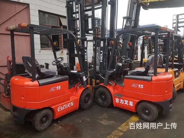 本地二手叉车1吨2吨3吨电动叉车可上牌质保包邮 - 图片 1