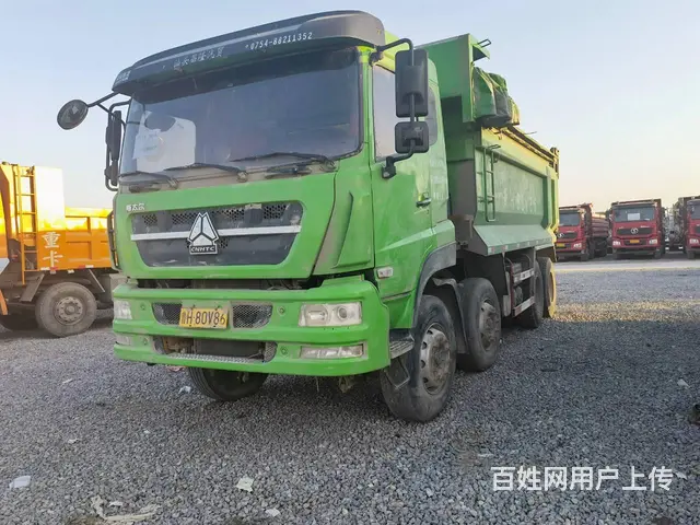 17年法规斯太尔渣土车 5.6米环保大箱340马力 - 图片 1