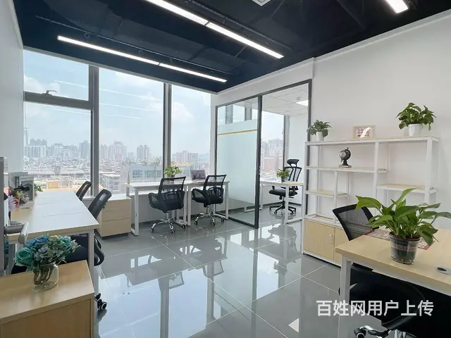 长沙芙蓉区精装办公室直租，1至8工位丨可办危化证出版物许可 - 图片 1