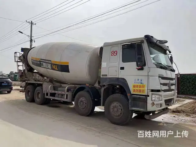 出售二手豪沃搅拌罐国五排放380马力唐鸿上庄！ - 图片 2