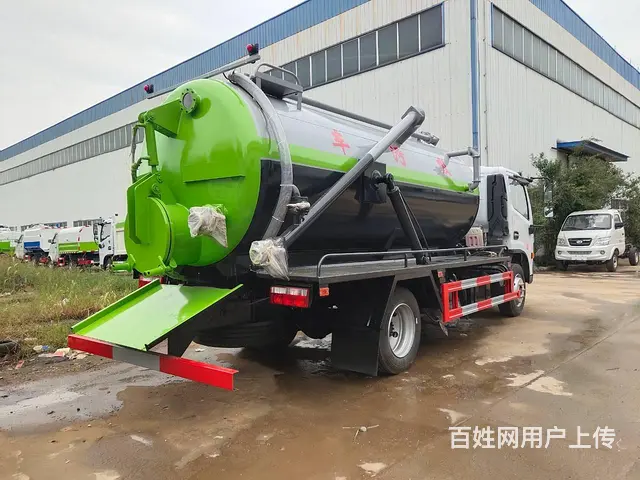 5方8方10方东风清洗吸污吸粪车市政高压管道疏通车 - 图片 5