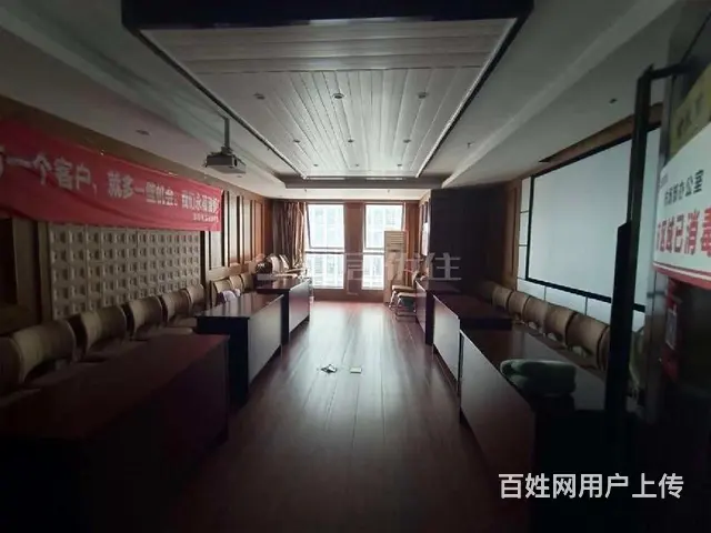 万达高层江景450平带办公家具直租 - 图片 4
