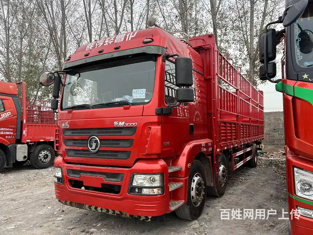 出售17年陕汽德龙前四后四9.6高栏270匹国5 - 图片 1