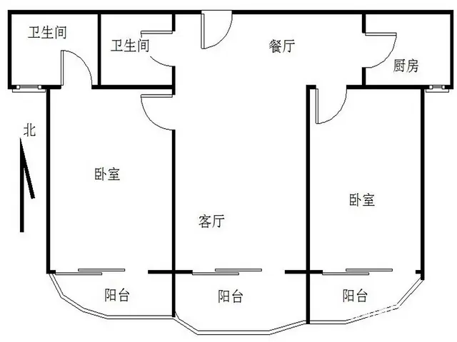 紧邻海沧 圣.地亚哥  2房2卫 高层向阳 拎包入住 - 图片 9