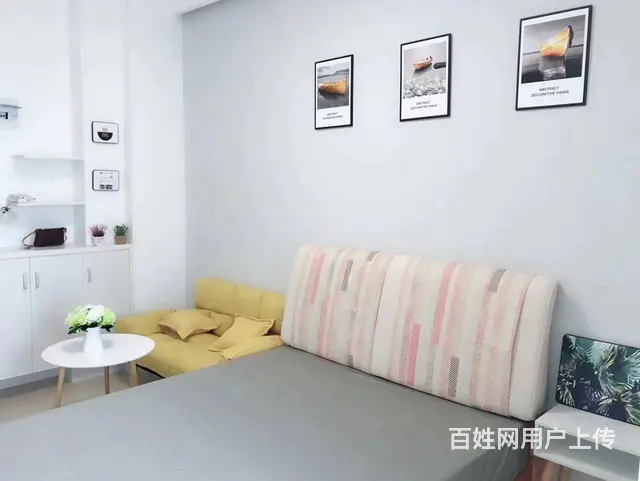 近市区东河金港湾电梯单身公寓全新装修家私家电全齐拎包入住 - 图片 1