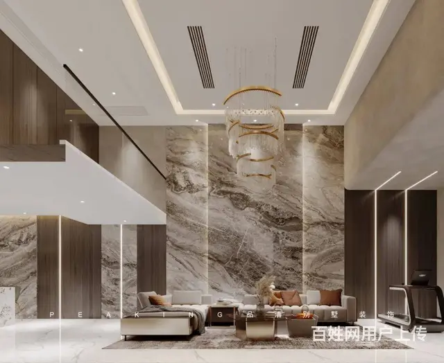 品清别墅装饰现代轻奢真正安顿的生 - 图片 2