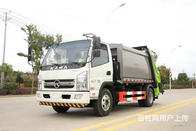 凯马垃圾车4-6方 压缩垃圾车市政环卫车 价格低廉可分期手续 - 图片 7