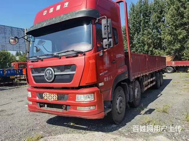 急售国四重汽斯太尔前四后八平板车 - 图片 2