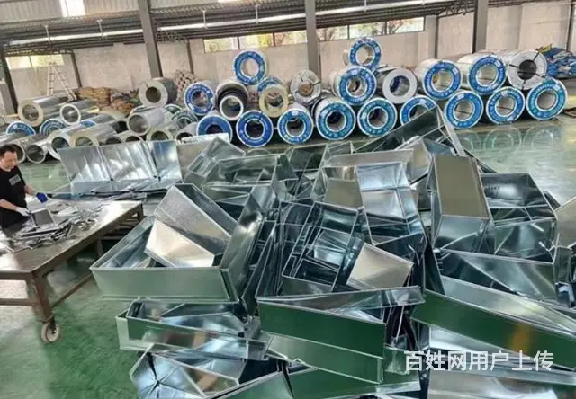 资阳风管加工厂通风管道加工厂 - 图片
