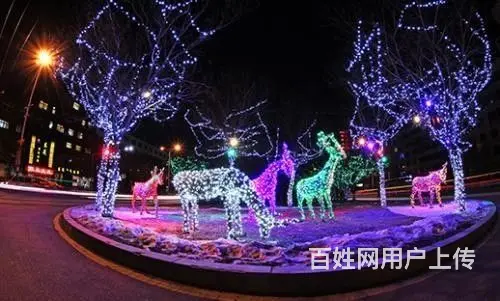 园林景观亮化，桥梁亮化，城市楼体亮化，亮化工程施工 - 图片 1