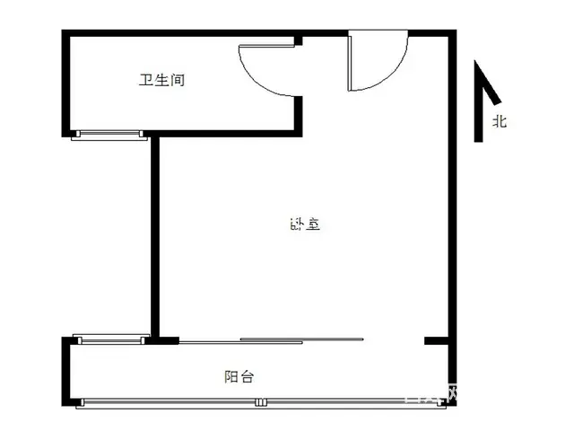 紧邻海沧 圣.地亚哥 单间 向阳大阳台  拎包住 - 图片 5