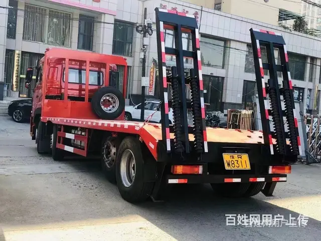8*2轻量化提升桥挖机拖车 板长7米 - 图片 6