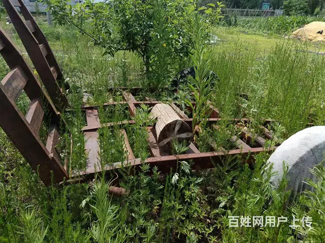 拉水稻收割机的拖板 - 图片 1
