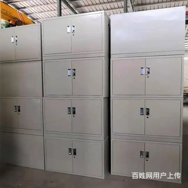 文件柜材料柜更衣柜铁皮柜多层柜带锁 - 图片 2