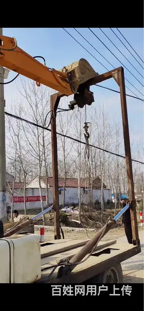 新型水陆挖斗拉棺车，带龙门吊 - 图片 5