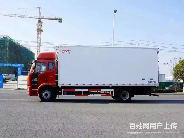 虹宇厂家直销解放6.8米冷藏车 现车低价处理 - 图片 3