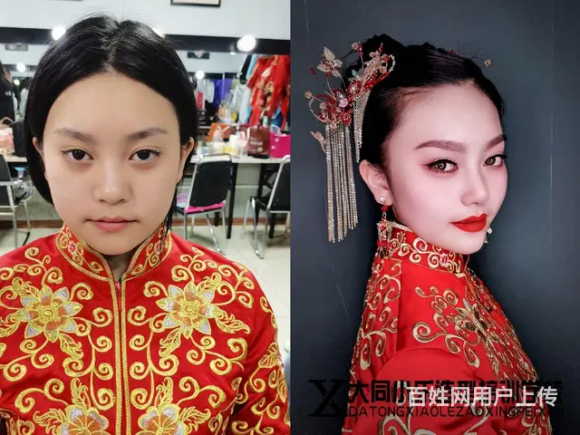 学化妆美甲纹绣来大同小乐 - 图片