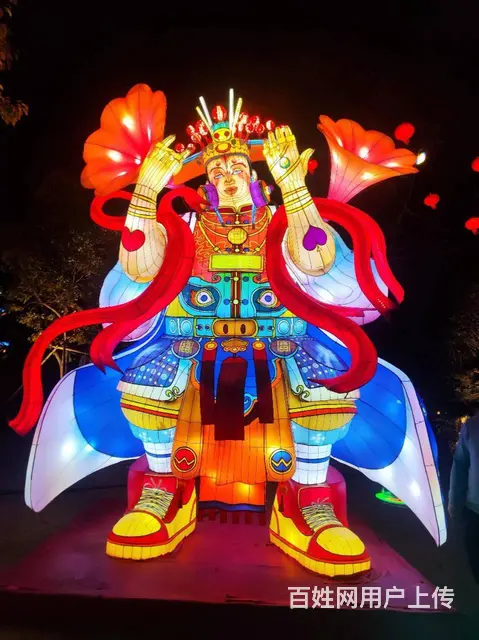 蛇年主题花灯接受来图定制 - 图片 2