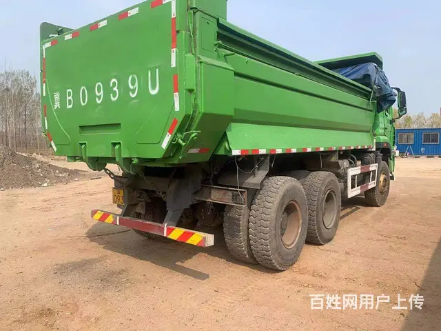 出售19年国五排放重汽豪瀚后八轮自卸车，货箱5米8 - 图片 3