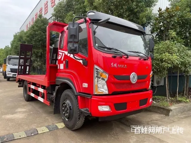 整车不超重东风单桥挖机拖车 平板车 来电有优惠 - 图片 1