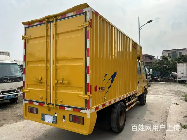 精品 2013年工程黄五十铃4K双排双轮3米3车厢 - 图片 3