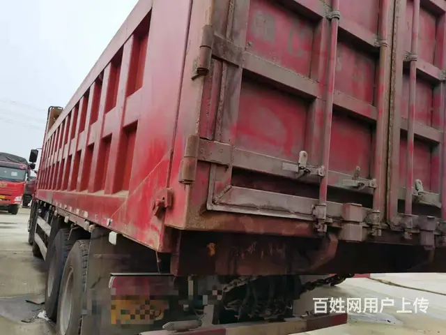 自卸车8米5货厢550马力前四后八解放J6P - 图片 6