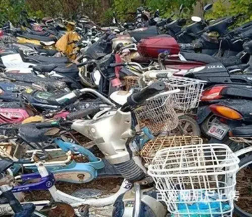 张店上门回收电动车，回收电动三轮车，摩托车回收 - 图片 1