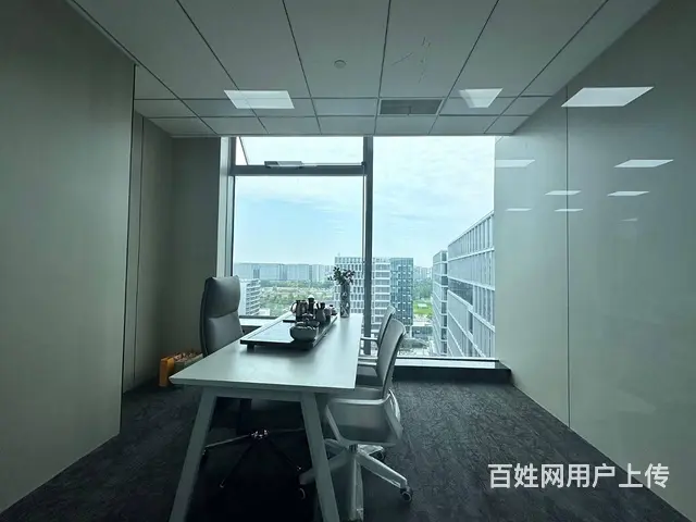 德信中心彭埠地铁口，精装带家具，70方-328方都有 - 图片 6