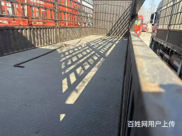 二手解放前四后八9米6高栏载货车国六520马力 - 图片 7