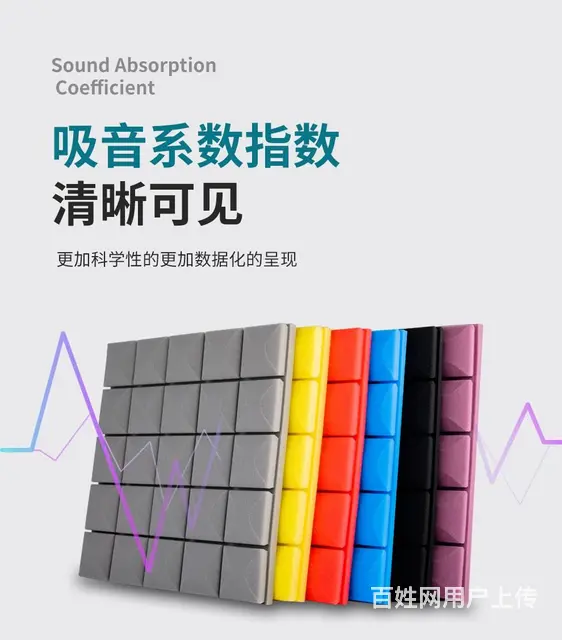 隔音棉墙体吸音棉自粘家用卧室墙贴室内ktv隔音板神 - 图片 2