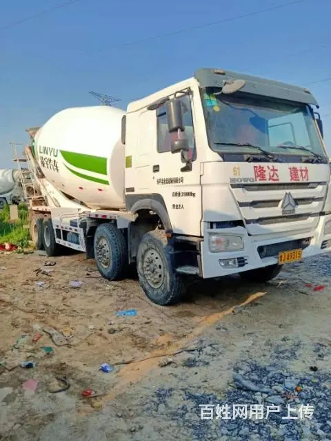 常年收售二手车，现有豪沃搅拌车，国五大20方 - 图片 2