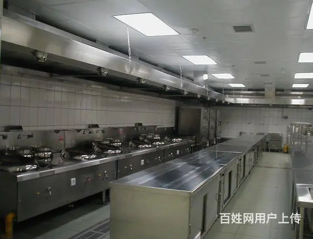 长沙厨房设备、排烟管道、抽油烟罩制作安装 - 图片 1