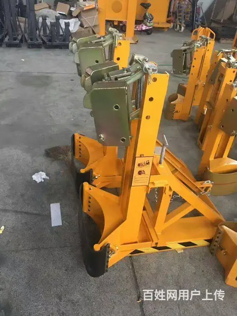 叉车油桶夹具油桶搬运车简易油桶车油桶翻转倒料车 - 图片 4