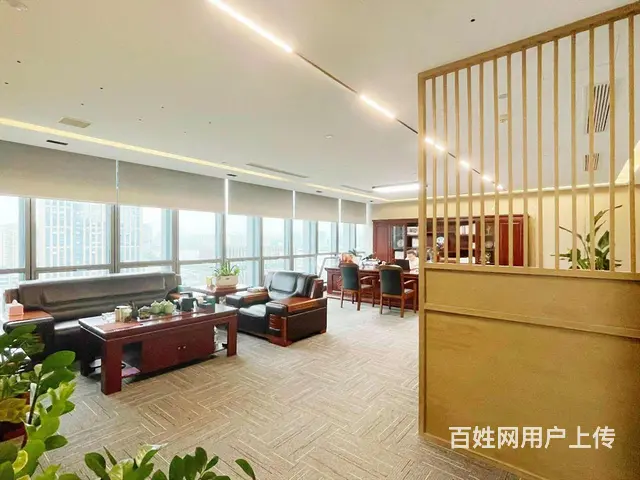 滨江阿里网易整层豪华装修国企风格豪华老板间!大气前台!性价比 - 图片 1