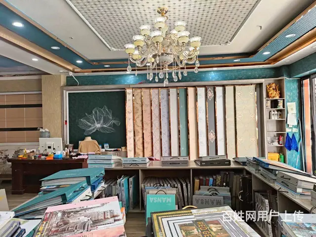 B个人一翰沃建材城壁纸墙布店转让 - 图片 3