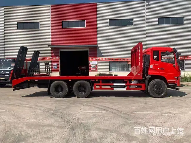 新款国六东风平板车 平板拖车 哪个厂家买靠谱 - 图片 3