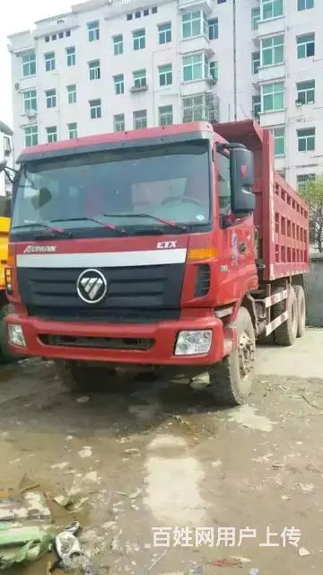 欧曼ETX340马力后八轮自卸车 国4 包过户 - 图片 1