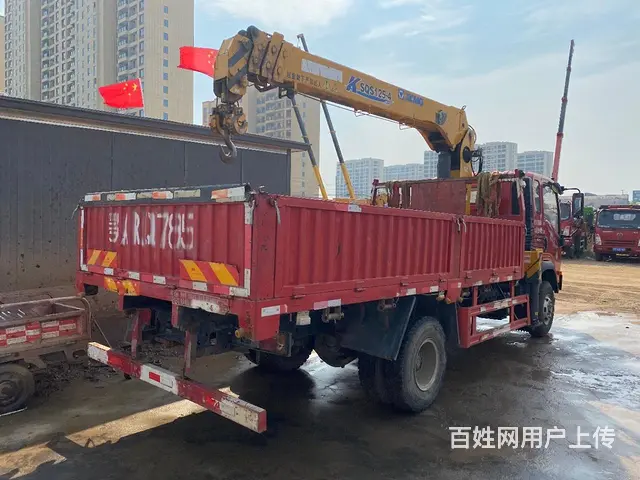 二手徐工5吨随车吊 20年户小黄牌短轴距山区专用 - 图片 5
