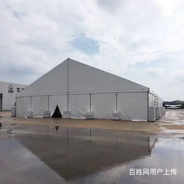 环保储煤棚,工业仓储篷房,铝合金移动厂房搭建 - 图片 1