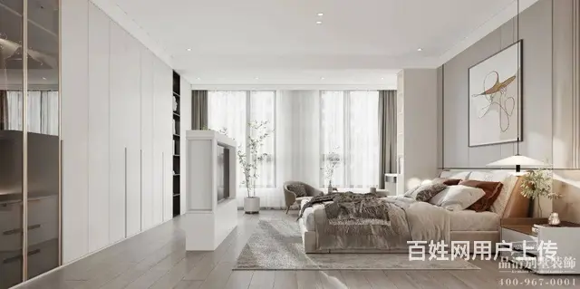 别墅装修 | 百兴澜庭现代轻奢风格案例赏析 - 图片 4