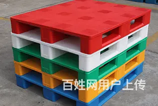 塑料叉车栈板塑料托盘塑料地拍子防潮垫板防渗漏托盘 - 图片 3