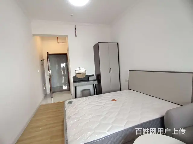 万科 富璟公馆 全新酒店单身公寓 温馨整洁 包网络 拎包入住 - 图片 1