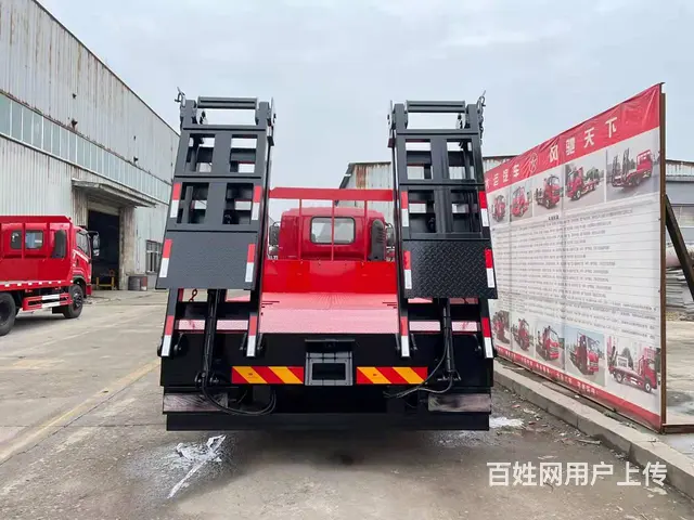 陕汽轩德X9单桥挖机拖车 国六云内184马力平板 - 图片 6