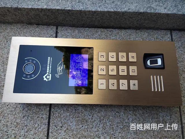 泉州楼宇对讲 别墅可视门铃 小区楼宇门禁系统 监控 - 图片 1